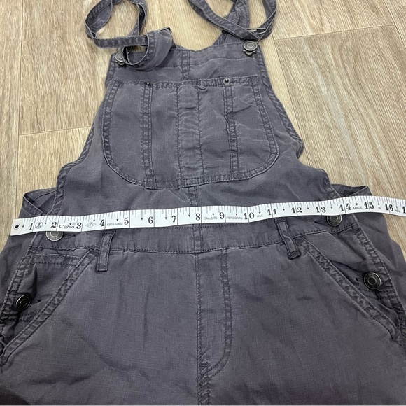 Aritzia TNA gray overall shorts Lyocell women’s xxs - Picture 9 of 11